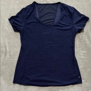 Old Navy Women's Navy Blue Short Sleeve Top